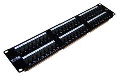 Патч-панель Lanmaster TWT-PP48UTP 48 портов UTP кат.5E 2U