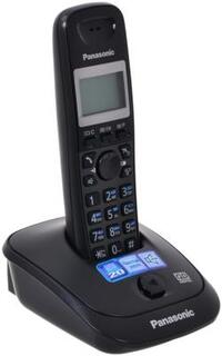Радиотелефон DECT Panasonic KX-TG2521RUT темно-серый металлик