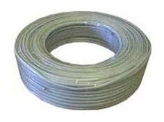 Кабель телефонный LANMASTER TWT-TEL4/100-GY 2 пары 28AWG FLAT 100м серый .No Brand
