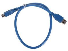 Кабель удлинительный USB 3.0 AM-AF 0.5м VCOM Telecom VUS7065-0.5M