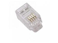 Коннектор RJ-11 RJ-9 4P4C 100 шт Gembird