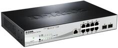 Коммутатор D-LINK DGS-1210-10P/ME/A1A управляемый 8 портов 10/100/1000Mbps