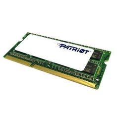 Оперативная память для ноутбука 8Gb (1x8Gb) PC3-12800 1600MHz DDR3L SO-DIMM CL11 Patriot Signature PSD38G1600L2S Патриот