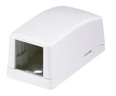 Розетка Panduit CBX1AW-A настенная 1 модуль белый