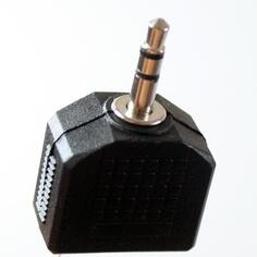 Переходник Vcom 3.5 Jack (M) - 2x3.5 Jack (F) VAD7847