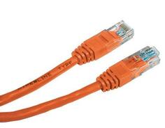 Патч-корд UTP 5E категории 3.0м Hyperline PC-LPM-UTP-RJ45-RJ45-C5e-3M-LSZH-OR оранжевый