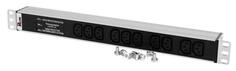 Блок розеток ЦМО R-10-10C13-FI-440-Z 10 розеток черный