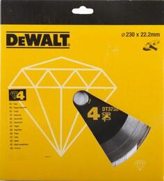 Диск алм. DeWALT DT3738-XJ со сплошной кромкой по керамике, 230x22.2x2.6мм