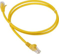 Патч-корд RJ45 - RJ45, 4 пары, UTP, категория 5е, 2 м, желтый, LSZH, LANMASTER