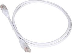 Патч-корд RJ45 - RJ45, 4 пары, UTP, категория 5е, 10 м, белый, TWT TWT-45-45-10-WH