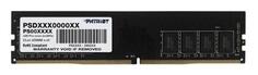 Оперативная память для компьютера 8Gb (1x8Gb) PC4-21300 2666MHz DDR4 DIMM CL19 Patriot Signature Line PSD48G266681 Патриот
