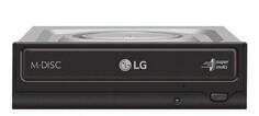 Привод DVD-RW LG GH24NSD5 черный SATA внутренний