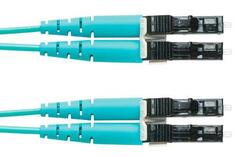 Кабель Патч-корд Panduit FX2ELLNLNSNM003 2x50/125 OM3 LC дуплекс-LC дуплекс 3м LSZH аквамарин