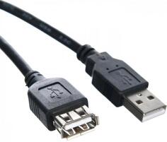 Кабель удлинительный TELECOM USB2.0 &lt;Am--&gt;Af&gt; 1,5 м черный &lt;TUS6990-1.5M&gt;