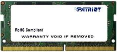 Оперативная память для ноутбука 16Gb (1x16Gb) PC4-21300 2666MHz DDR4 SO-DIMM CL19 Patriot PSD416G26662S Патриот