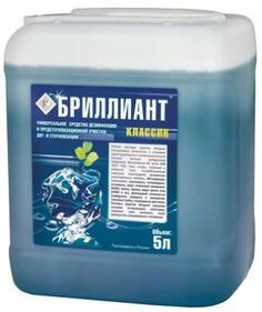 Средство дезинфицирующее, 5 л, БРИЛЛИАНТ КЛАССИК, концентрат, кислотное Brilliant