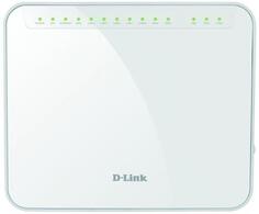 Wi-Fi роутер D-Link DSL-G2452GR/R1A 802.11abgnac 1167Mbps 2.4 ГГц 5 ГГц 4xLAN USB белый