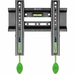 ONKRON BASIC FM1 чёрный {17-42 Максимальная нагрузка: 30 кг VESA: 75x75, 100x100, 100x200, 200x100, 200x200 мм Вылет от стены: 30 мм Встроенный уров