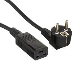 Exegate EP280670RUS Кабель питания ExeGate Power PC19-3P (Евровилка Schuko-&gt;С19) VDE-250V-3*1.5mm2, медь, черный, 16А, 3м.