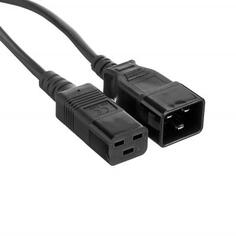 Exegate EP280635RUS Кабель питания (UPS) ExeGate Power EC20-1,8P (IEC 320 С19-&gt;С20) VDE-250V-3*1.5mm2, медь, 16А, черный, 1.8м.