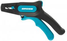 Щипцы GROSS 17722 для зачистки электропроводов 0,2-6 мм2 (10-24 AWG), лезвие: нержавеющая сталь// Gross