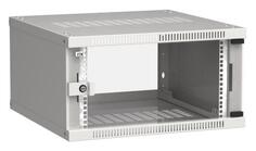 ITK LWE3-06U66-GF Шкаф LINEA WE 6U 600x600 мм дверь стекло серый