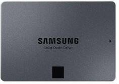 Твердотельный накопитель SSD 2.5 1 Tb Samsung 870 QVO Read 560Mb/s Write 530Mb/s 3D QLC NAND (MZ-77Q1T0BW)