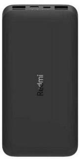 Мобильный аккумулятор Xiaomi Redmi Power Bank PB100LZM Li-Pol 10000mAh 2.4A+2.4A черный 2xUSB