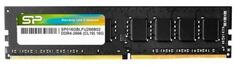 Оперативная память для компьютера 16Gb (1x16Gb) PC4-21300 2666MHz DDR4 DIMM CL19 Silicon Power SP016GBLFU266B02