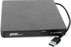 USB 3.0 Gembird DVD-USB-03 пластик, черный