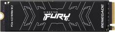 Твердотельный накопитель SSD M.2 4 Tb Kingston Fury Renegade Read 7300Mb/s Write 7000Mb/s 3D NAND TLC SFYRD/4000G