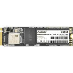 Твердотельный накопитель SSD M.2 256 Gb Exegate NextPro+ Read 1500Mb/s Write 900Mb/s 3D NAND TLC (EX282321RUS)