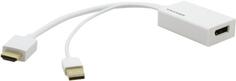 Переходник Kramer Electronics [ADC-HM/DPF] HDMI вилка на DisplayPort розетку, поддержка 4К