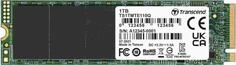 Твердотельный накопитель Transcend MTE110, M.2 (80 мм) NVMe 1.3 PCIe Gen3 x4, 3D NAND QLC, 1 Тб
