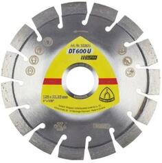 Алмазный диск Отрезной диск Klingspor DT 600 U 125 ммx2.4 ммx22 мм
