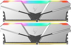 Оперативная память для компьютера 16Gb (2x8Gb) PC4-28800 3600MHz DDR4 DIMM CL16 Netac Shadow RGB NTSRD4P36DP-16S