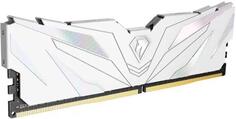 Оперативная память для компьютера 16Gb (1x16Gb) PC4-21300 2666MHz DDR4 DIMM Unbuffered CL19 Netac Shadow II NTSWD4P26SP-16W