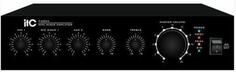 Усилитель [T-120MA] ITC , 120W Миниатюрный цифровой микширующий усилитель, 2 Mic, 2 Aux входа, селектор Mic2/Aux1