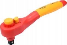 Ключ трещоточный изолированный 1000В 1/2 250 мм NGCO HIRTH121 Ingco