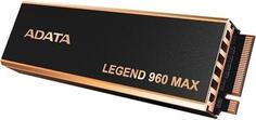 Твердотельный накопитель SSD M.2 4 Tb A-Data LEGEND 960 MAX Read 7400Mb/s Write 6800Mb/s 3D NAND ALEG-960M-4TCS Adata