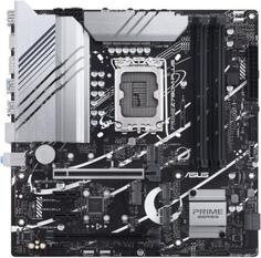 Материнская плата ASUS PRIME Z790M-PLUS Socket 1700 Z790 4xDDR5 2xPCI-E 16x 2xPCI-E 1x 4xSATA III mATX Retail 90MB1E70-M0EAY0