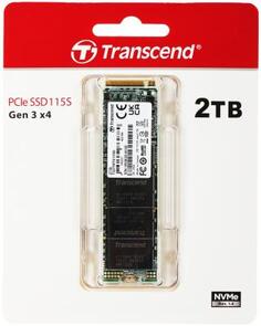 Твердотельный накопитель SSD M.2 2 Tb Transcend 115S Read 3200Mb/s Write 1900Mb/s 3D NAND TS2TMTE115S