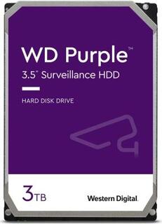 Жесткий диск WD SATA-III 3TB WD33PURZ Surveillance Purple (5400rpm) 64Mb 3.5 Western Digital