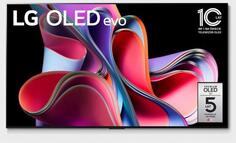 Телевизор OLED LG 55 OLED55G3RLA.ARUB атласное серебро 4K Ultra HD 120Hz DVB-T DVB-T2 DVB-C DVB-S DVB-S2 USB WiFi Smart TV