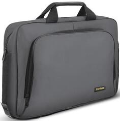 Сумка ExeGate Office F1596 Dark-Grey, темно-серая, полиэстер, для ноутбуков до 15.6