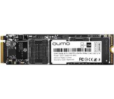 Твердотельный накопитель SSD M.2 256 Gb QUMO Novation Read 3100Mb/s Write 1290Mb/s 3D NAND TLC Q3DT-256GHHY-NM2