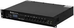 Микшер-усилитель Intrend [ITMXAMP-180MT] MP3, тюнер, USB, Bluetooth, 2хMic/3хLine входы, 1хLine выход,180 Вт, 8Ом/100V, IR-пульт в комплекте