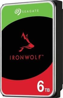 6TB Seagate Ironwolf (ST6000VN006) {SATA 6.0Gb/s, 5400 rpm, 256mb buffer, 3.5,для NAS}