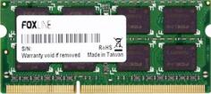 Оперативная память для ноутбука 16Gb (1x16Gb) PC4-25600 3200MHz DDR4 SO-DIMM CL22 Foxline FL3200D4S22-16GSI FL3200D4S22-16GSI
