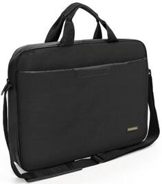 Сумка ExeGate Office F1595 Black, черная, полиэстер, для ноутбуков до 15.6